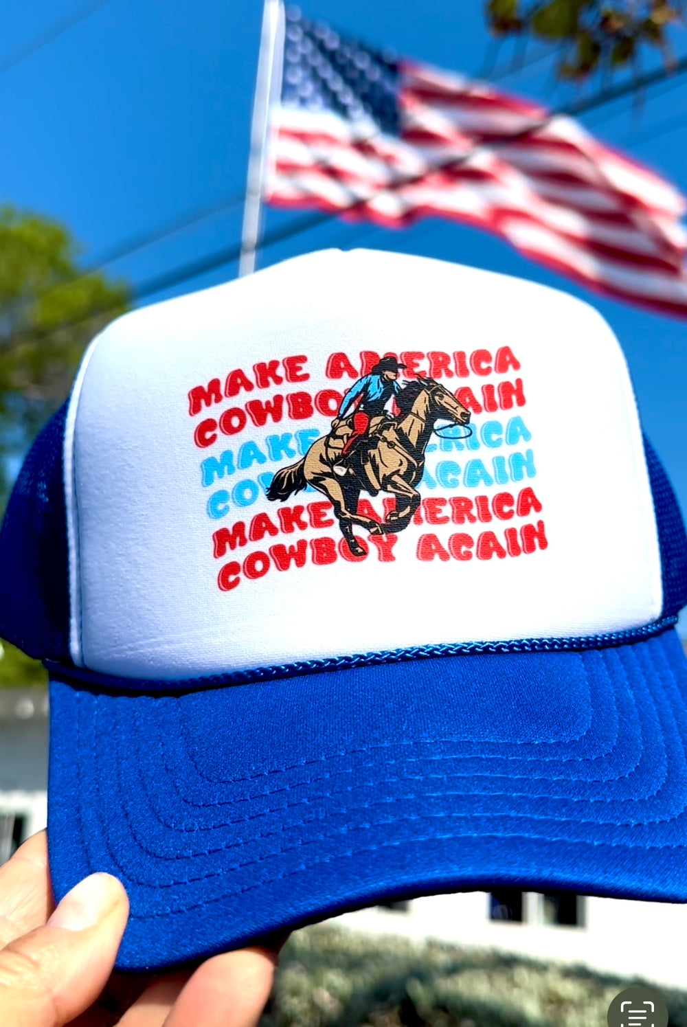 Make America Cowboy hat